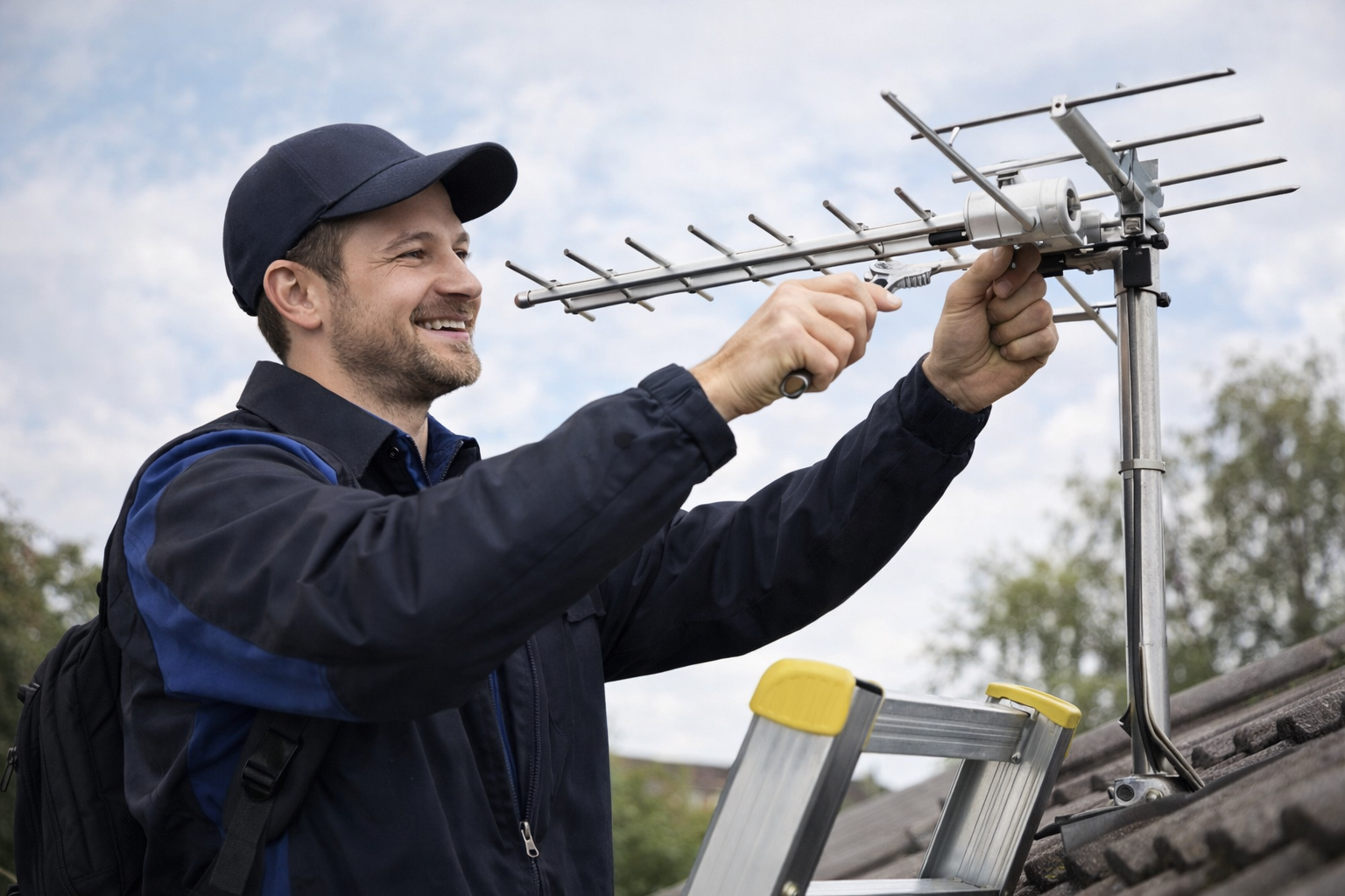antenne justering Holm Service