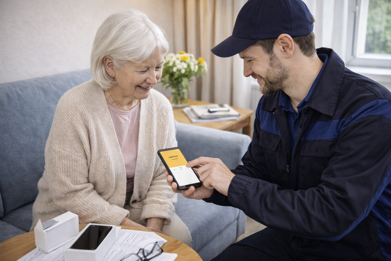 Holm Service opsætning af mobiltelefon hjælp til mobiltelefon