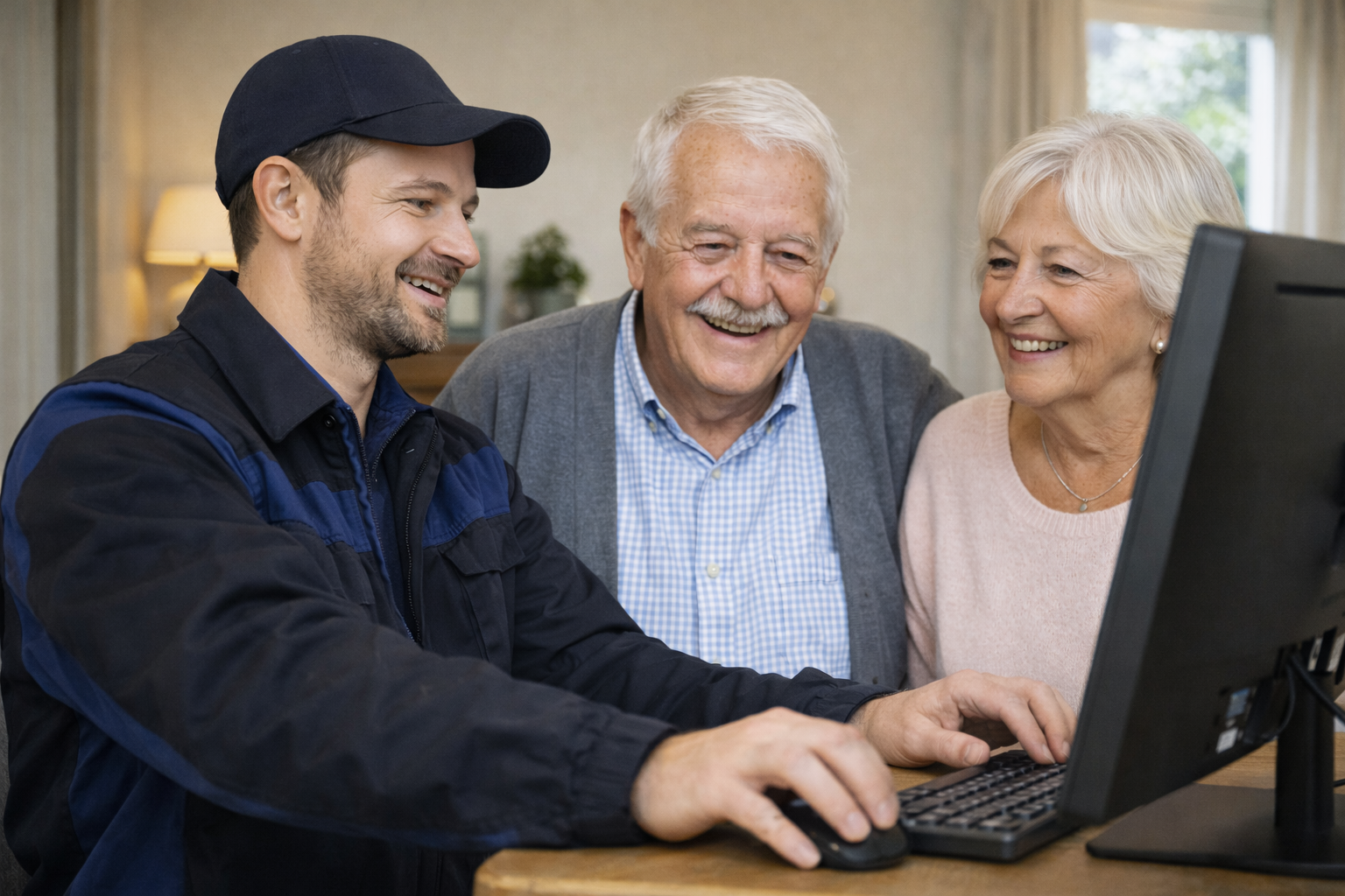 Teknisk hjælp til computer Holm Service